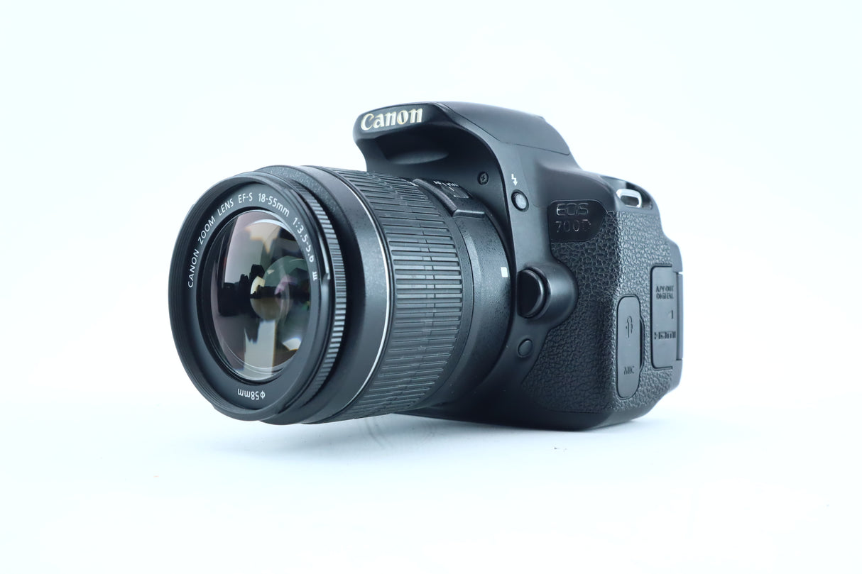 Canon EOS 700D with Canon EF-S 18–55mm f/3.5–5.6 III