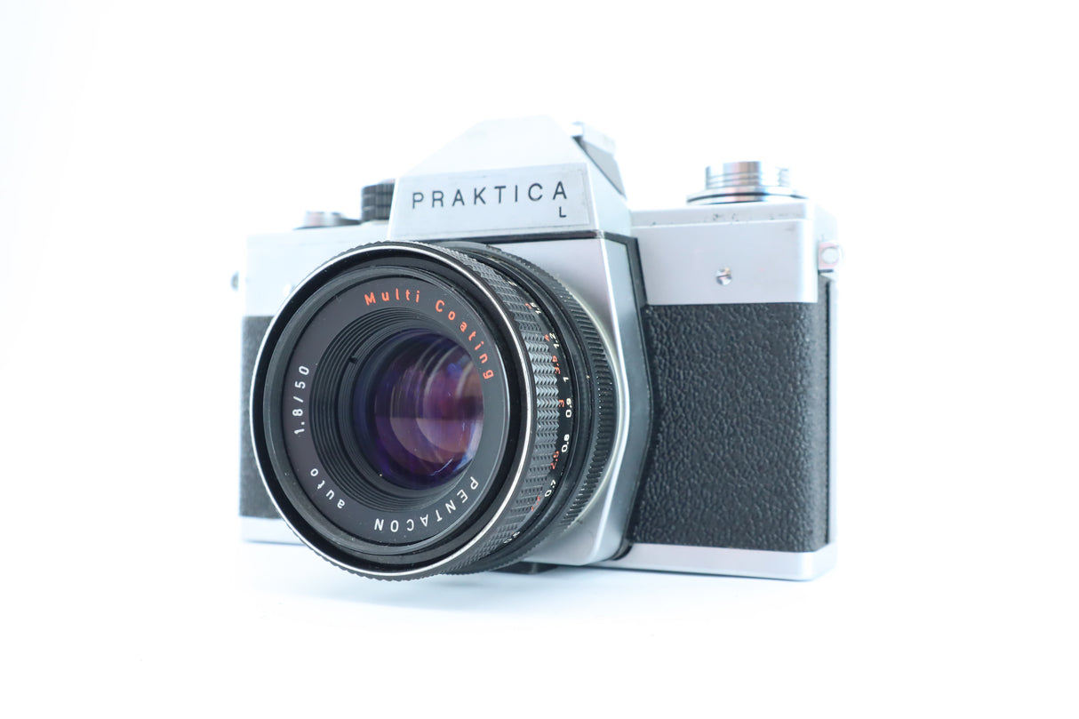 Praktica L + Pentacon 50mm f/1.8