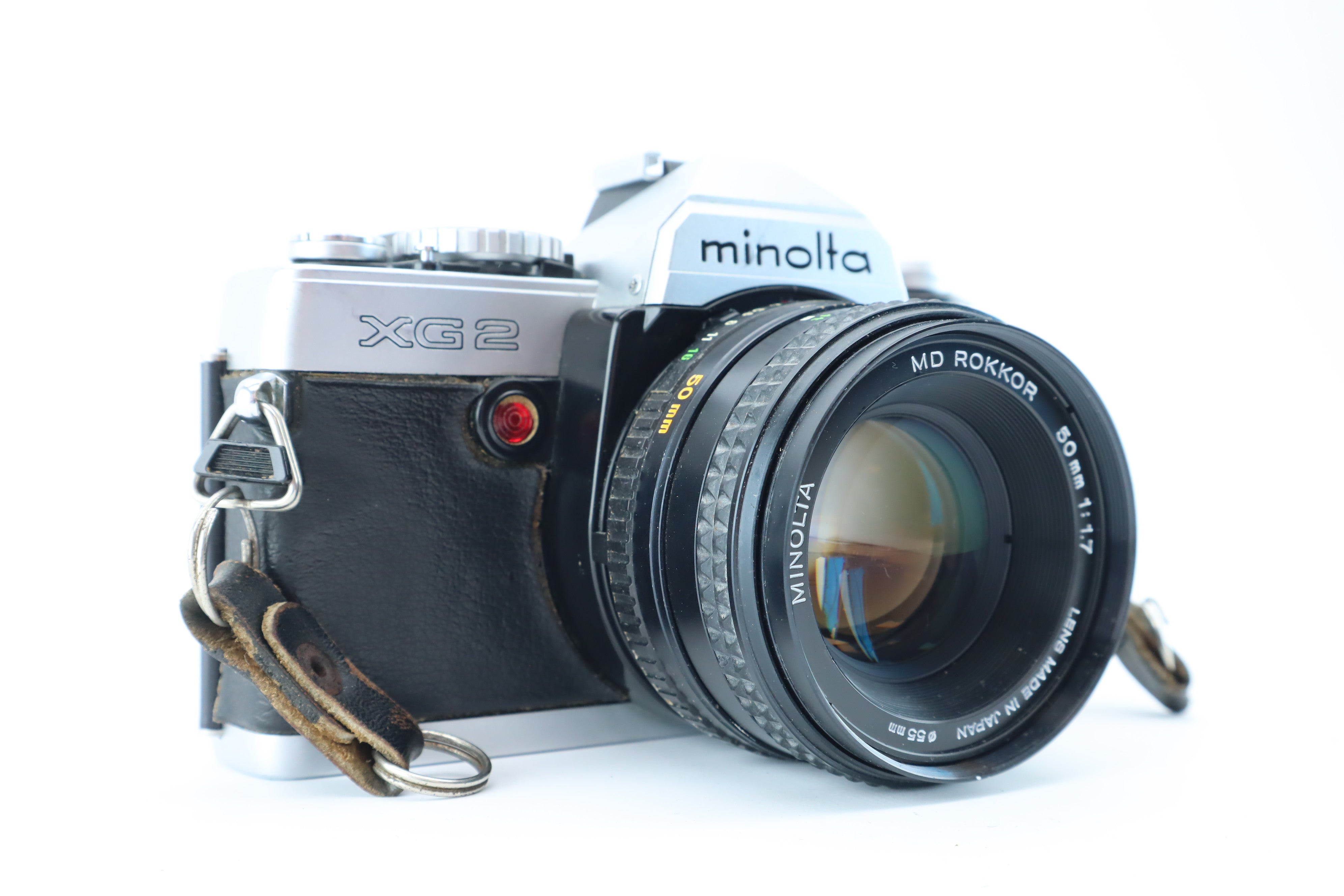 フィルムカメラ MINOLTA XG-E + MD ROKKOR 50mm MINOLTA XG-E + MD ROKKOR 50mm 【公式通販】