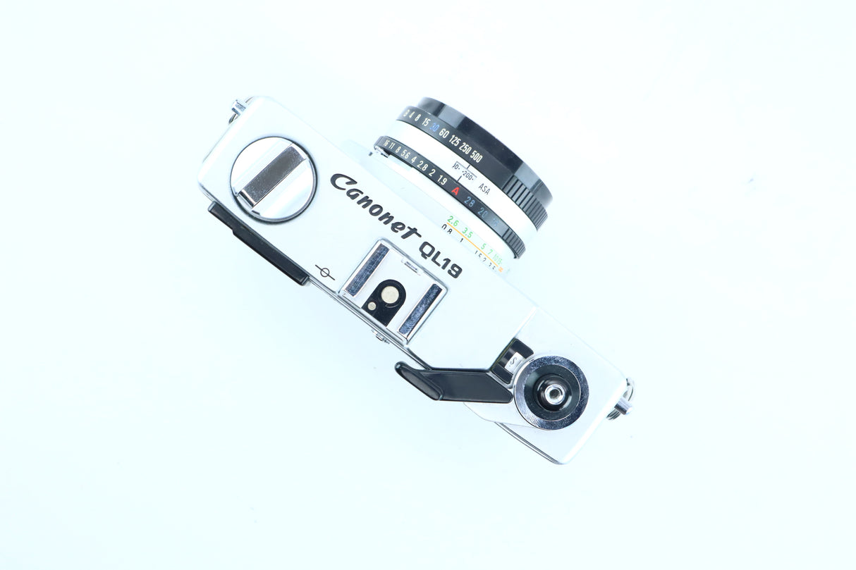 Canonet QL19 with Canon 45mm f/1.9