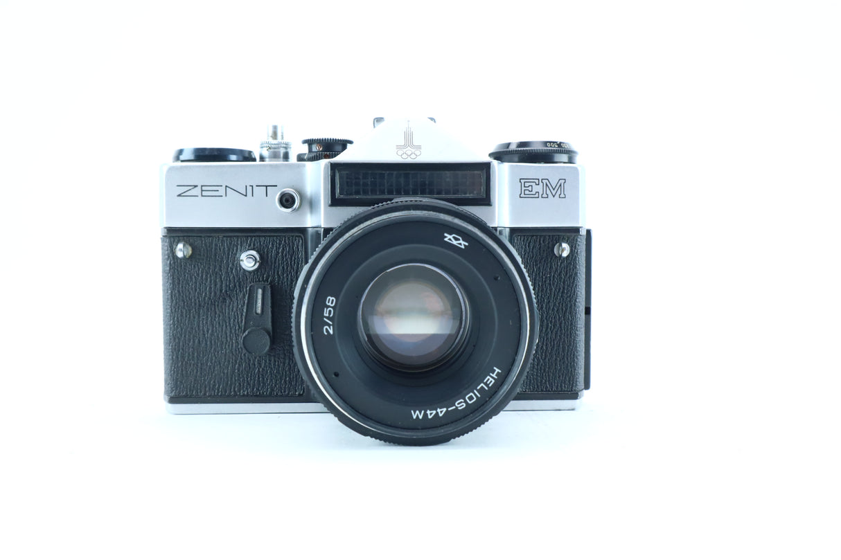 Zenit EM with Helios-44M 58mm f/2