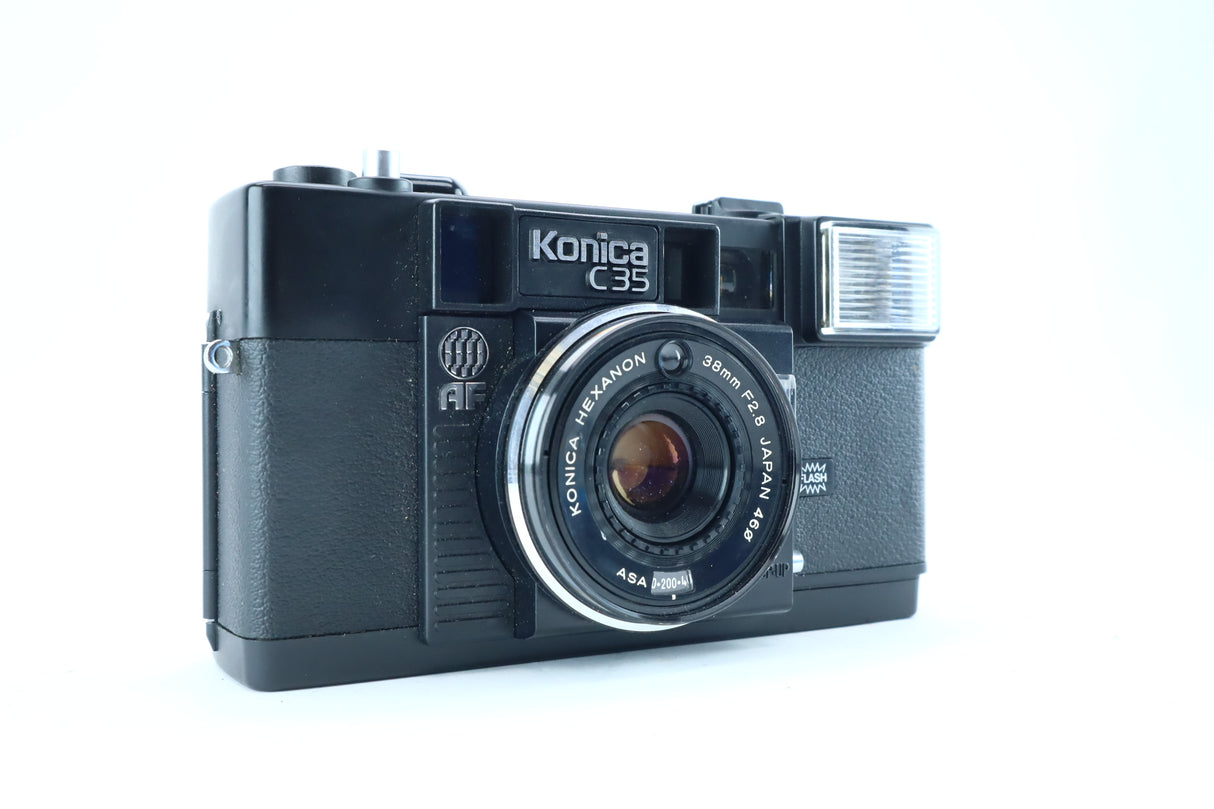 Konica C35 AF with Hexanon 38mm f/2.8