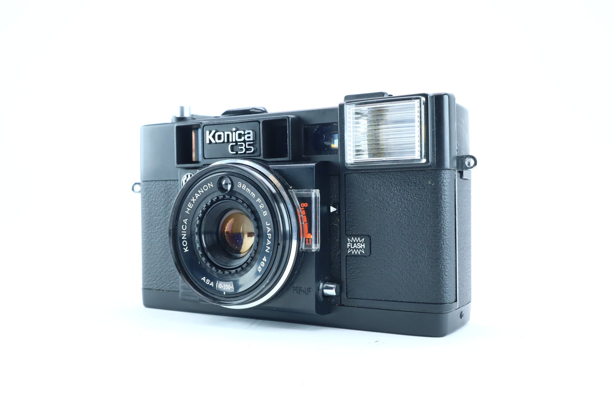 Konica C35 AF with Hexanon 38mm f/2.8