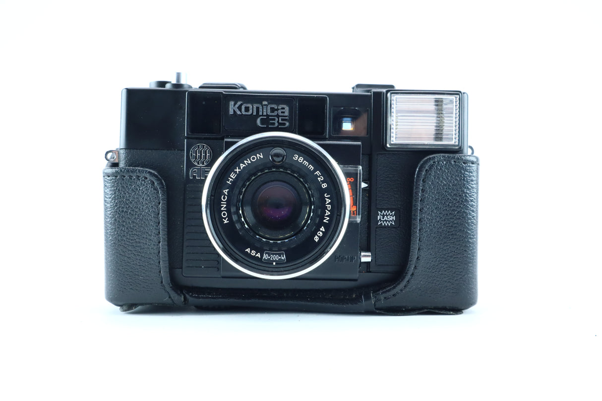Konica C35 AF with Hexanon 38mm f/2.8