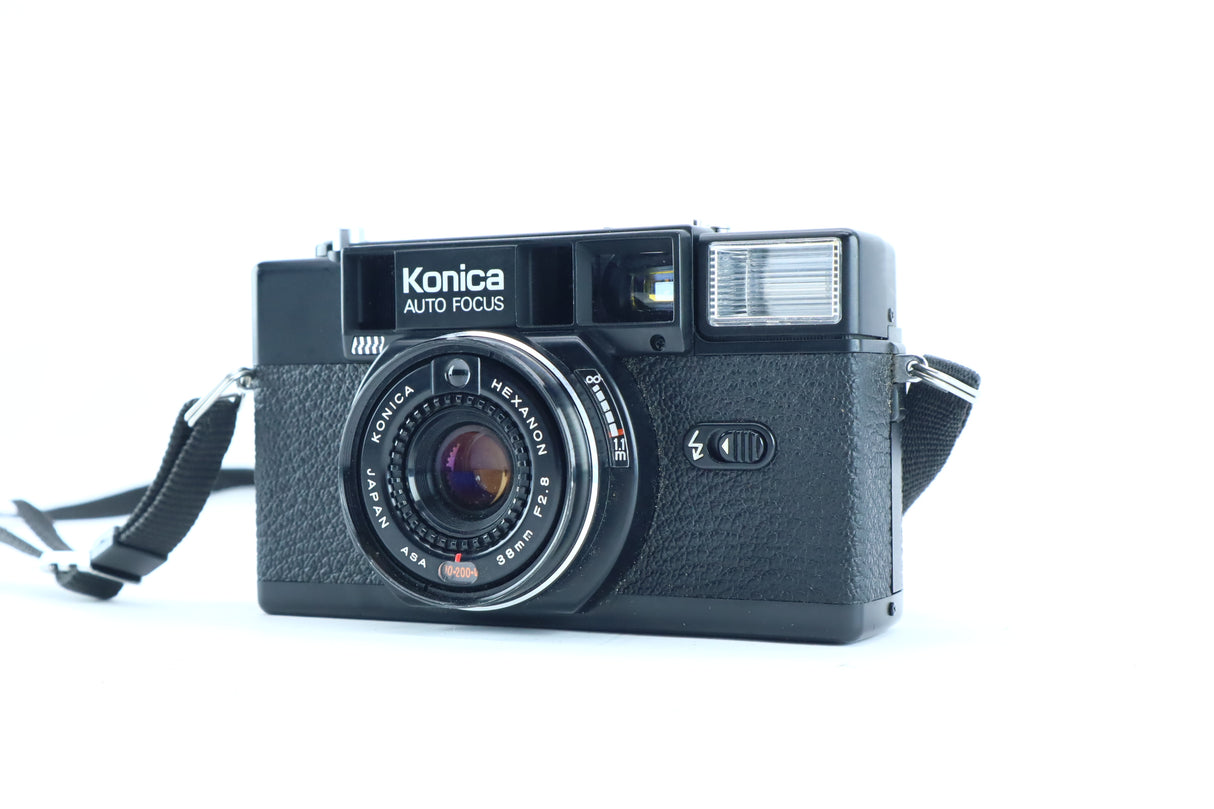 Konica C35 AF2 with Hexanon 38mm f/2.8