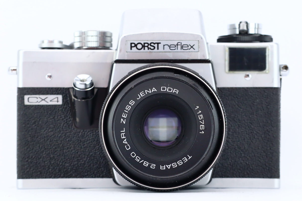 Porst reflex CX4 + Carl Zeiss Tessar 2,8/50