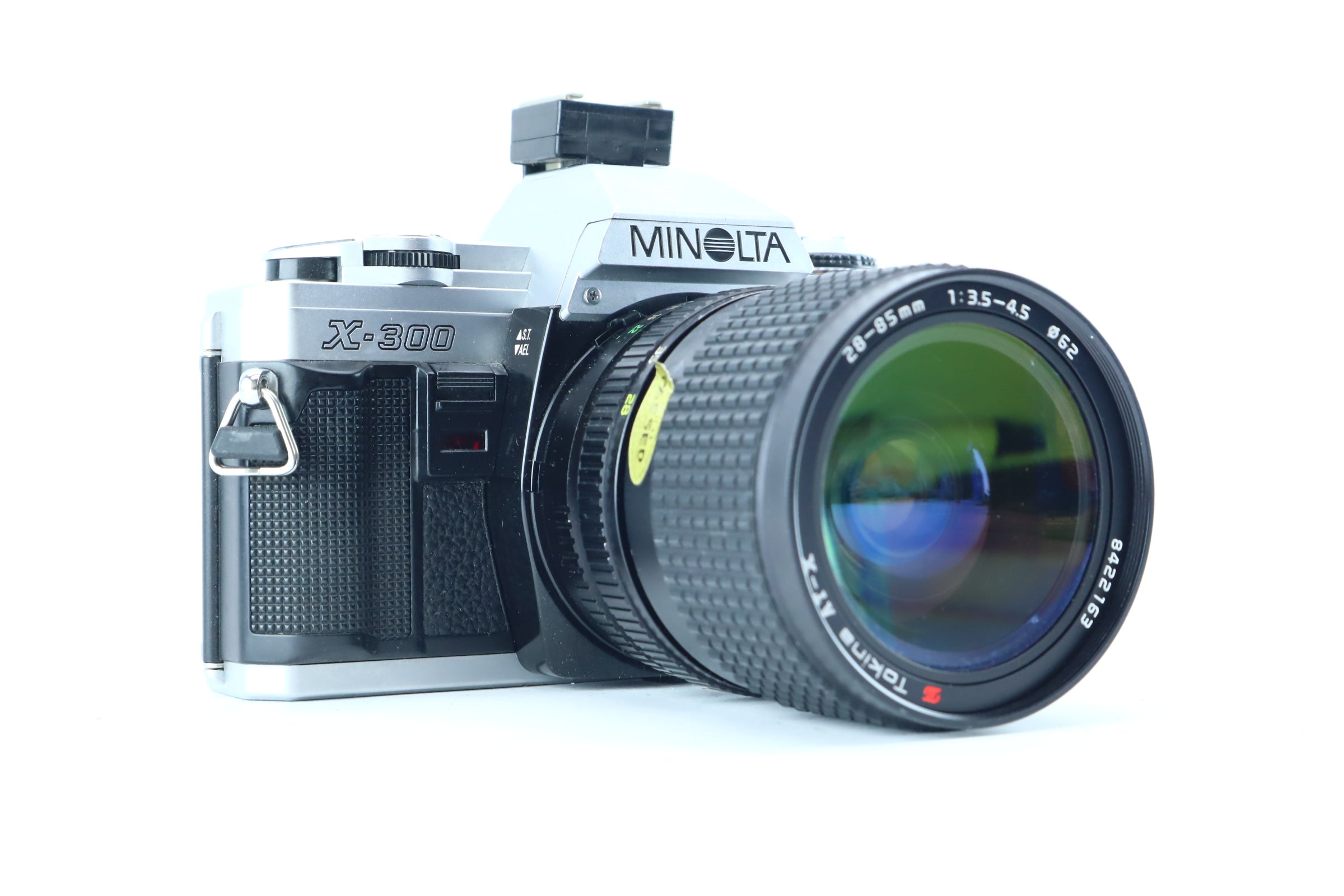 Minolta X-300 with Tokina AT-X 28–85mm f/3.5–4.5 – Hard to Find