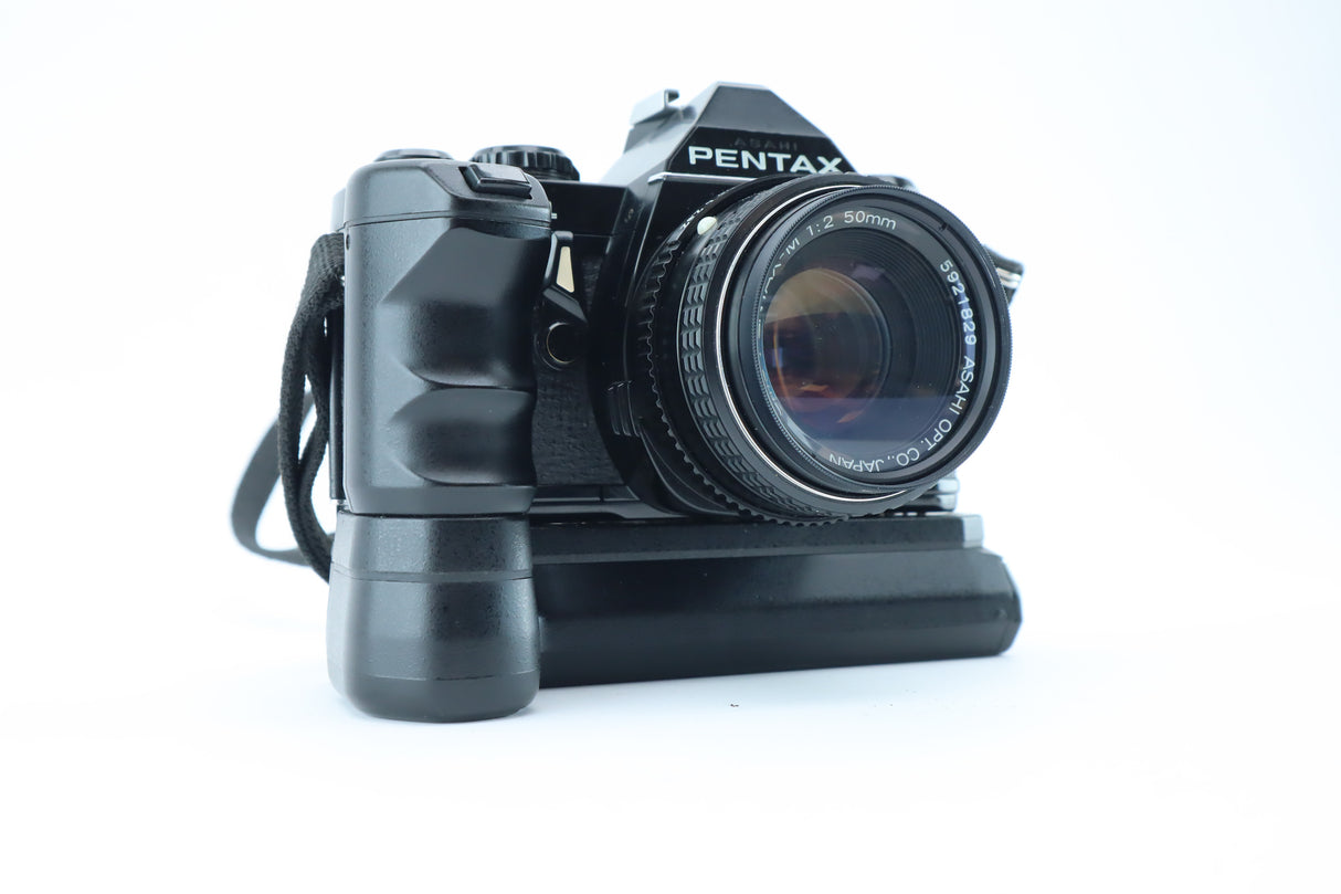 Pentax Asahi MV1 + MC 50mm f/2 + Winder ME