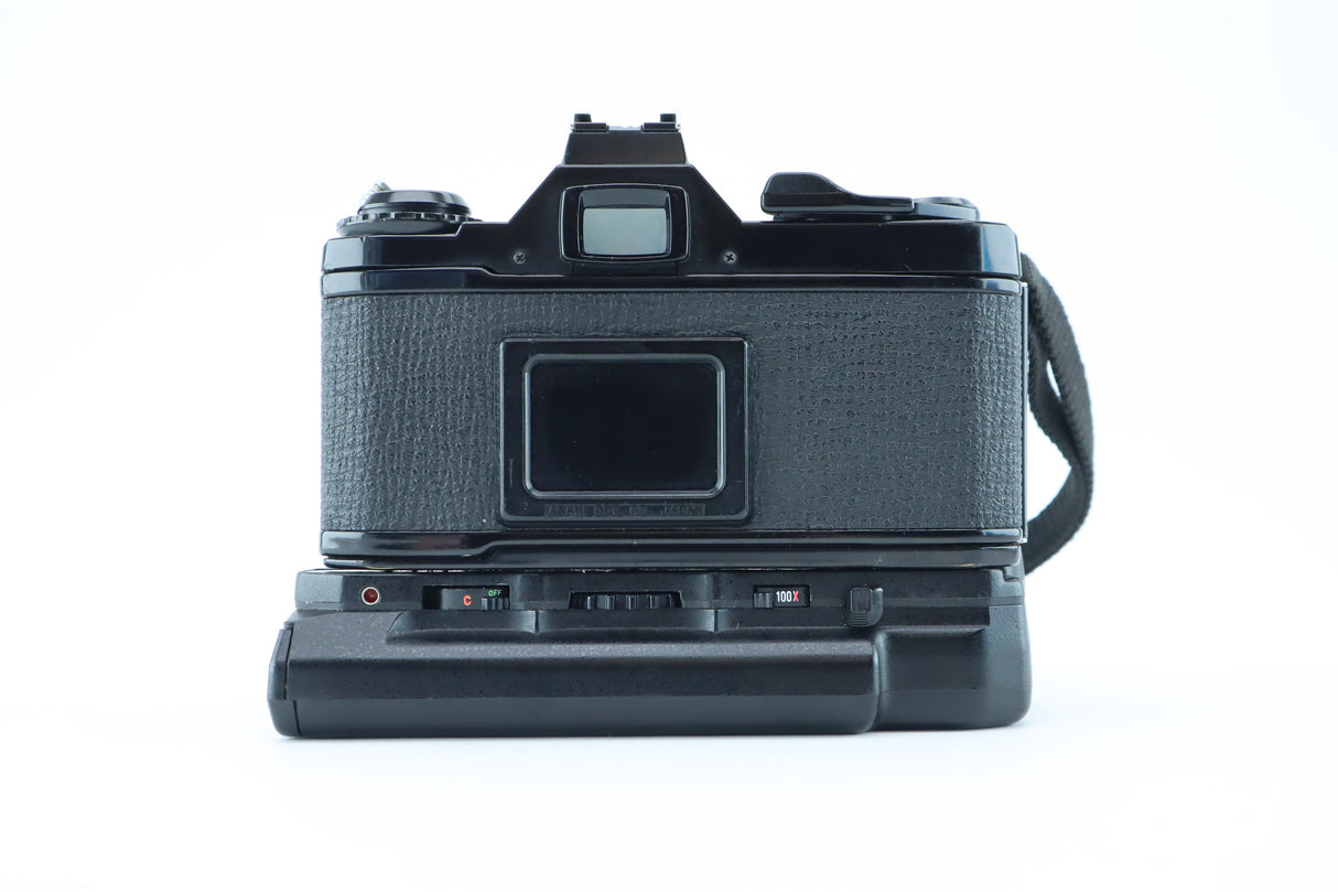 Pentax Asahi MV1 + MC 50mm f/2 + Winder ME