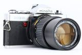 Minolta XG9  + Minolta 135mm 3.5