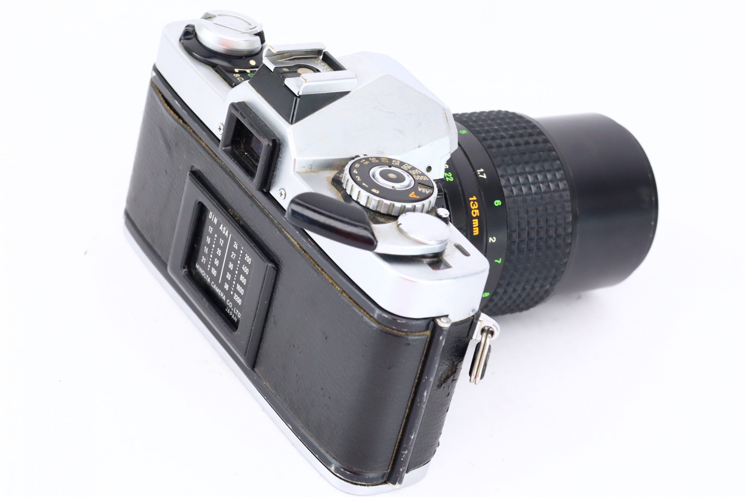 Minolta XG9 + Minolta 135mm 3.5 – Hard to Find Camera Store