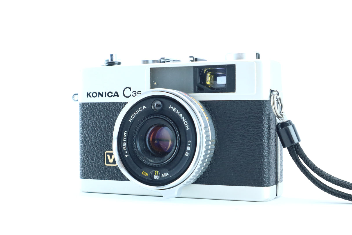 Konica C35 V with Hexanon 38mm f/2.8