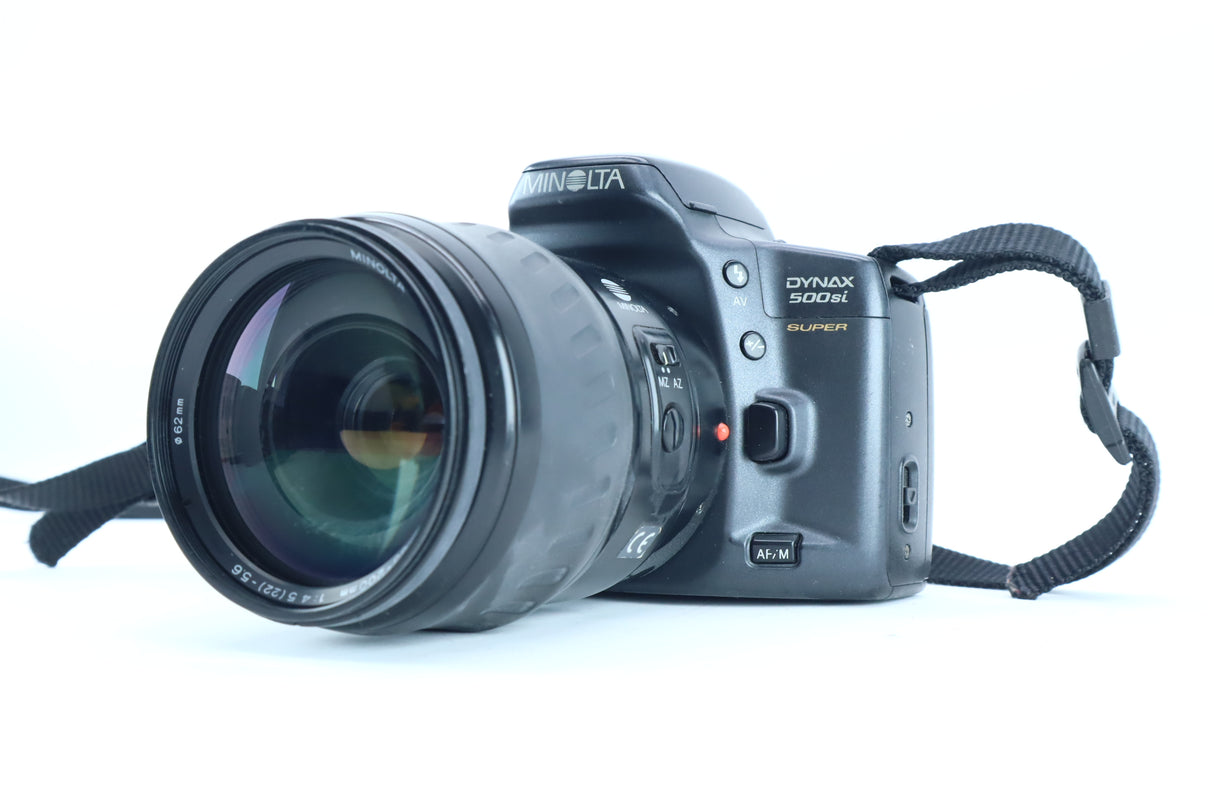 Minolta Dynax 500si Super + Zoom Xi AF 35–200mm f/4.5–5.6