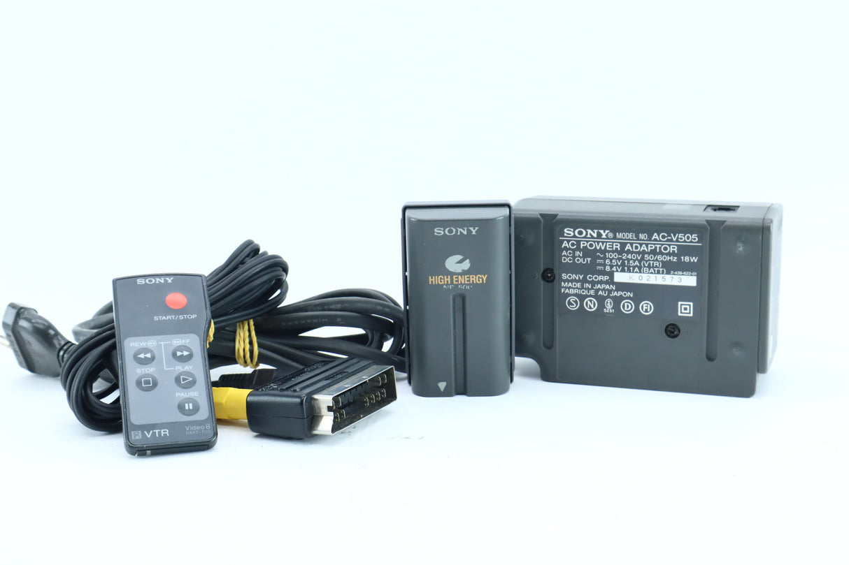 Sony Handycam CCD-SC5E with 4–12mm f/2–4 Lens