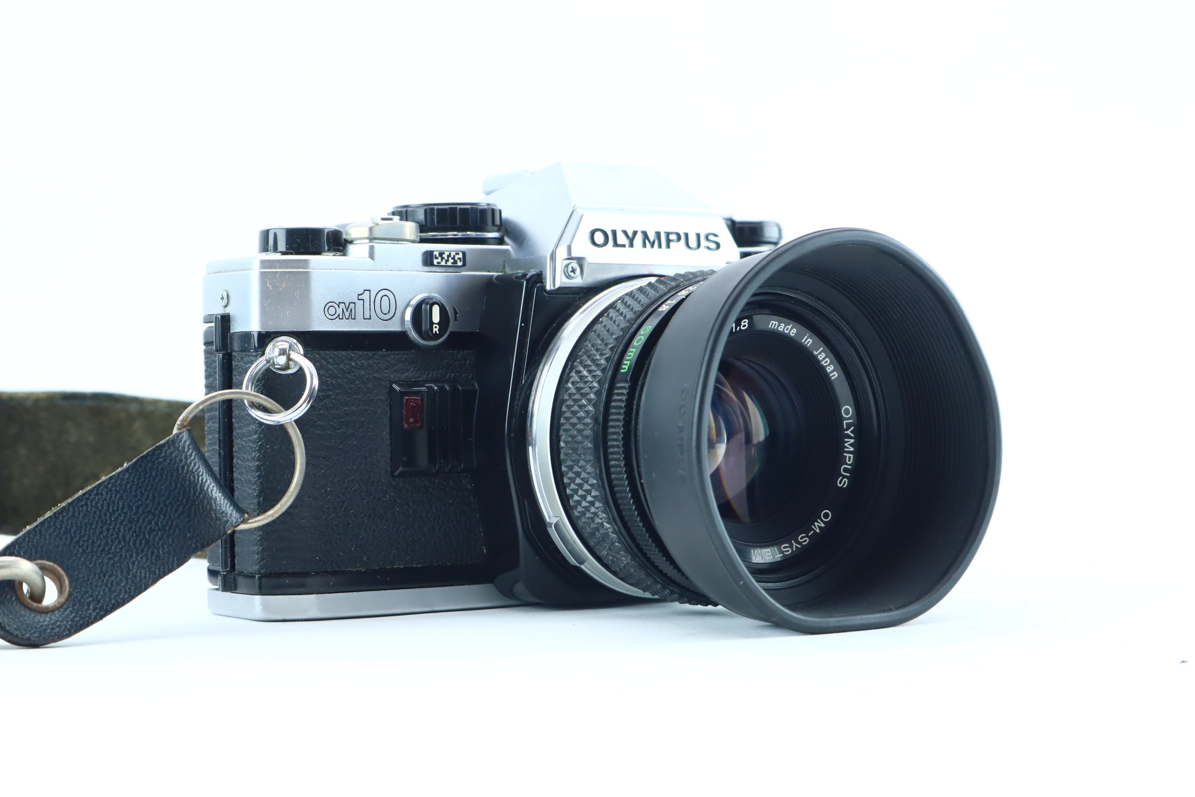 Olympus OM-10 with Olympus Zuiko Auto-S 50mm f/1.8 – Hard to Find