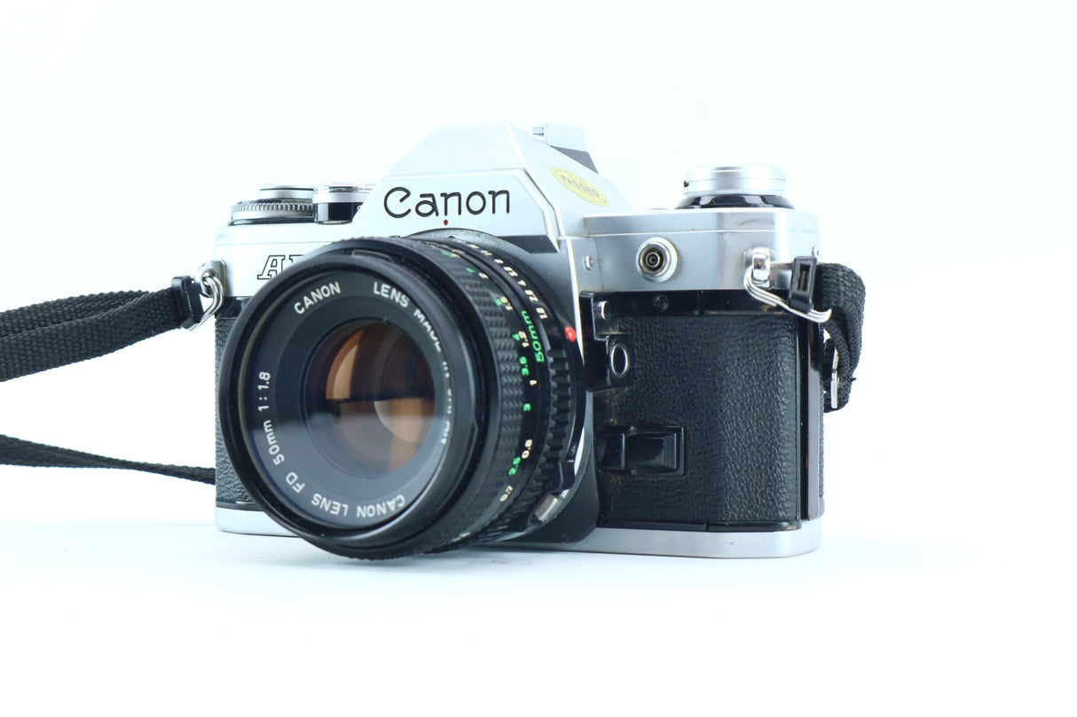 Canon AE-1 with Canon FD 50mm f/1.8