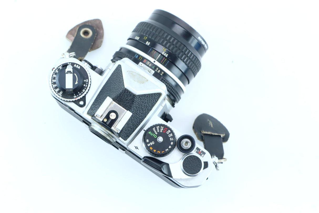 Nikon FE with Nikkor 50mm f/2