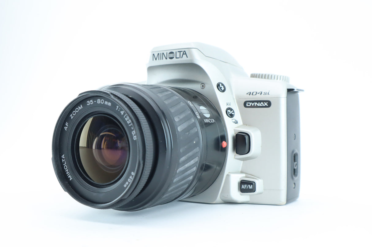 Minolta Dynax 404si + Minolta AF 35–80mm f/4–5.6