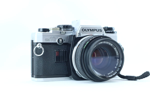 Olympus OM-10 with Olympus Zuiko Auto-S 50mm f/1.8 – Hard to Find