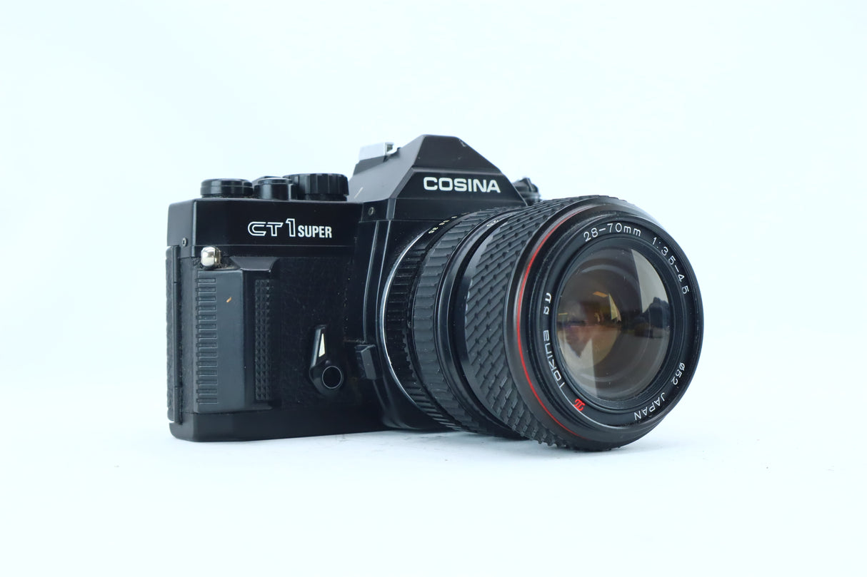 Cosina CT-1 Super with Tokina SD 28–70mm f/3.5–4.5