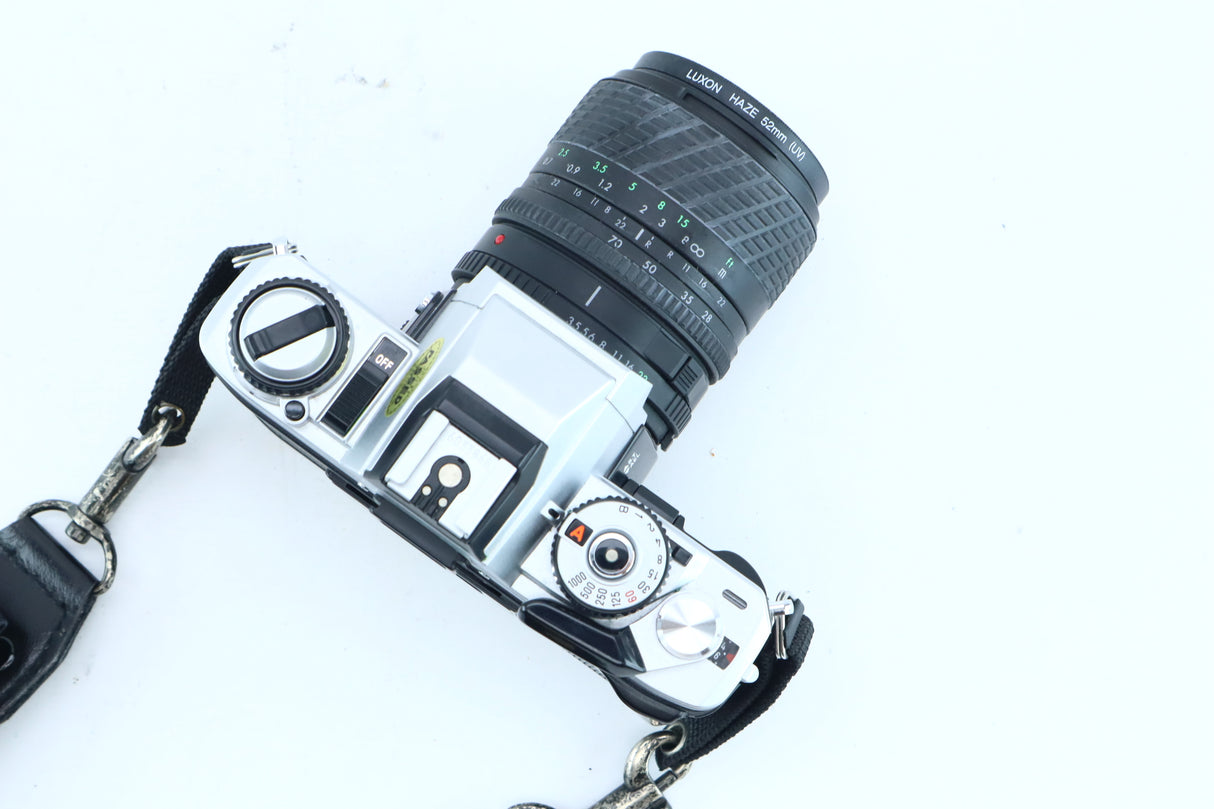 Minolta X-500 with Sigma UC 28–70mm f/3.5–4.5