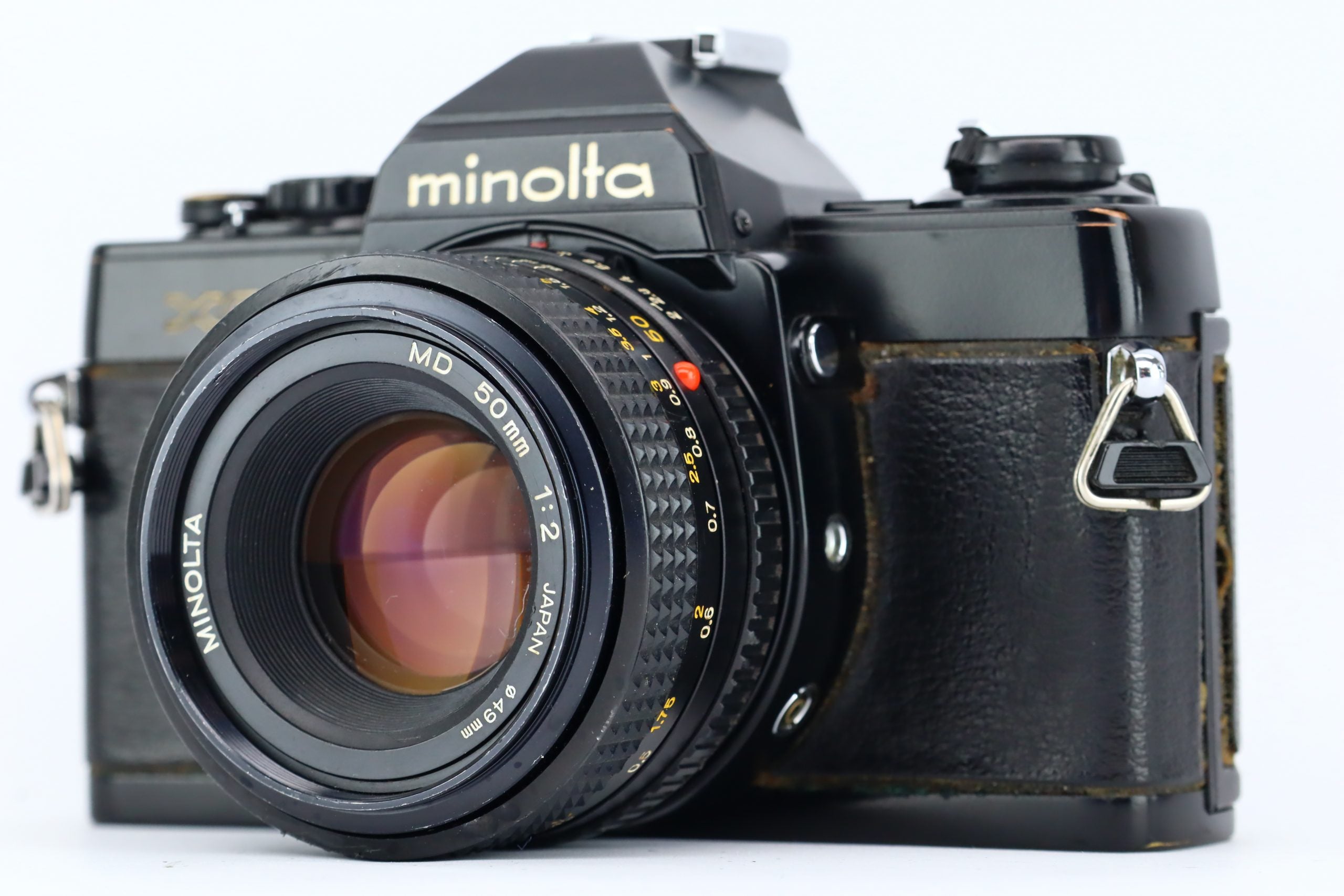 Minolta XG2 with Minolta MD 50mm 1:2 – Hard to Find Camera Store