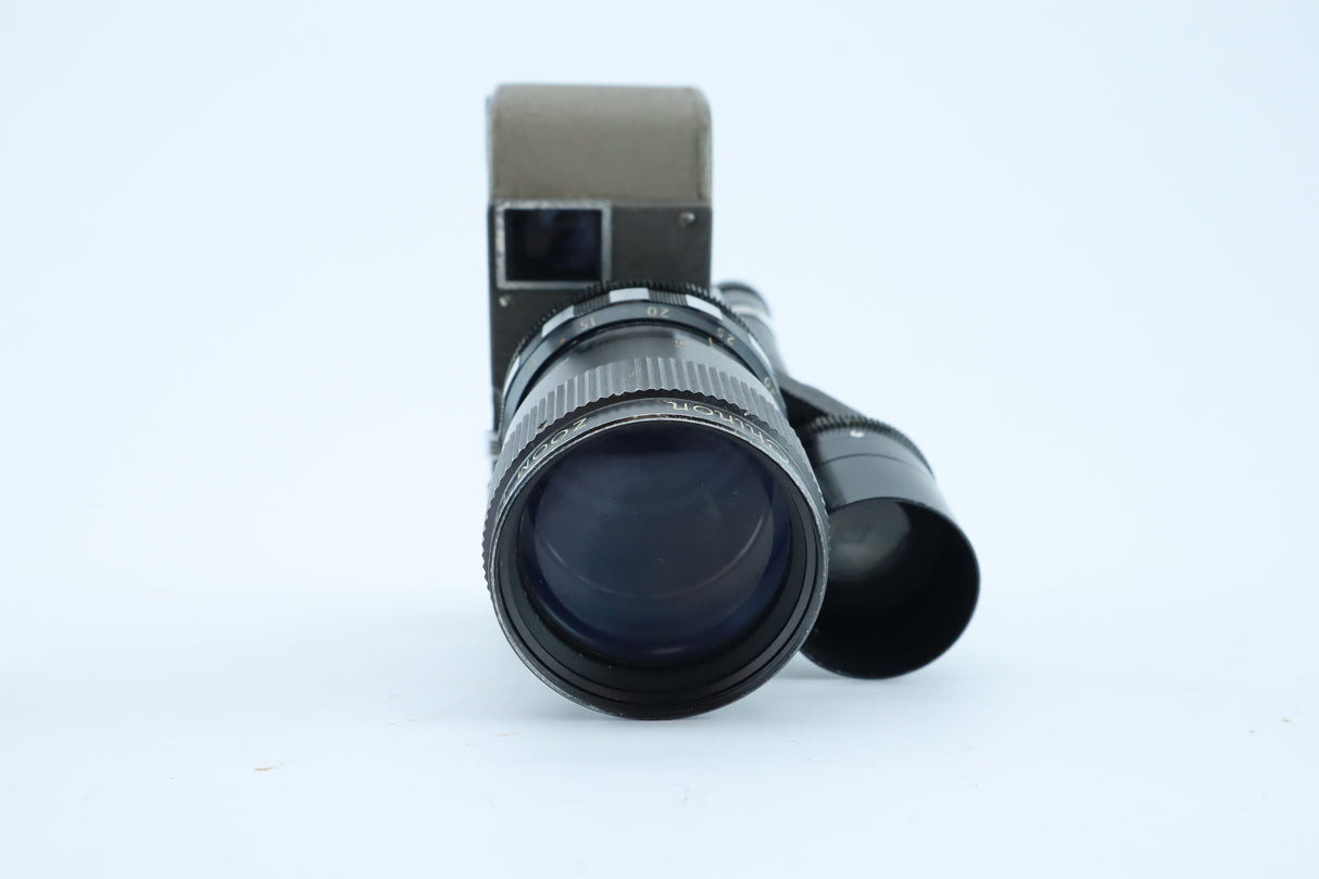 Sankyo 8-S with Chinon Zoom 10–30mm f/1.8