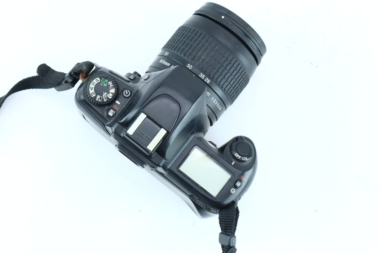 Nikon F65 with Nikon AF Nikkor 28–80mm f/3.5–5.6G