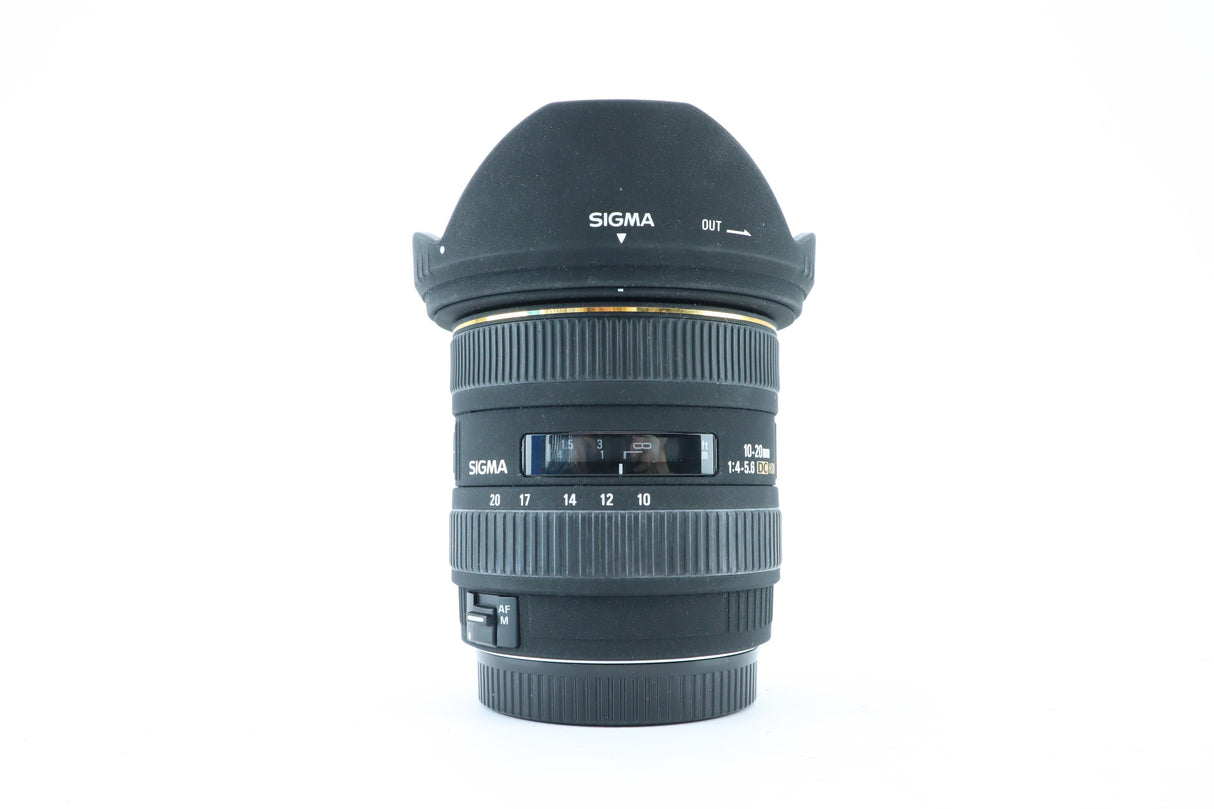 Sigma EX 10–20mm f/4–5.6 DC HSM