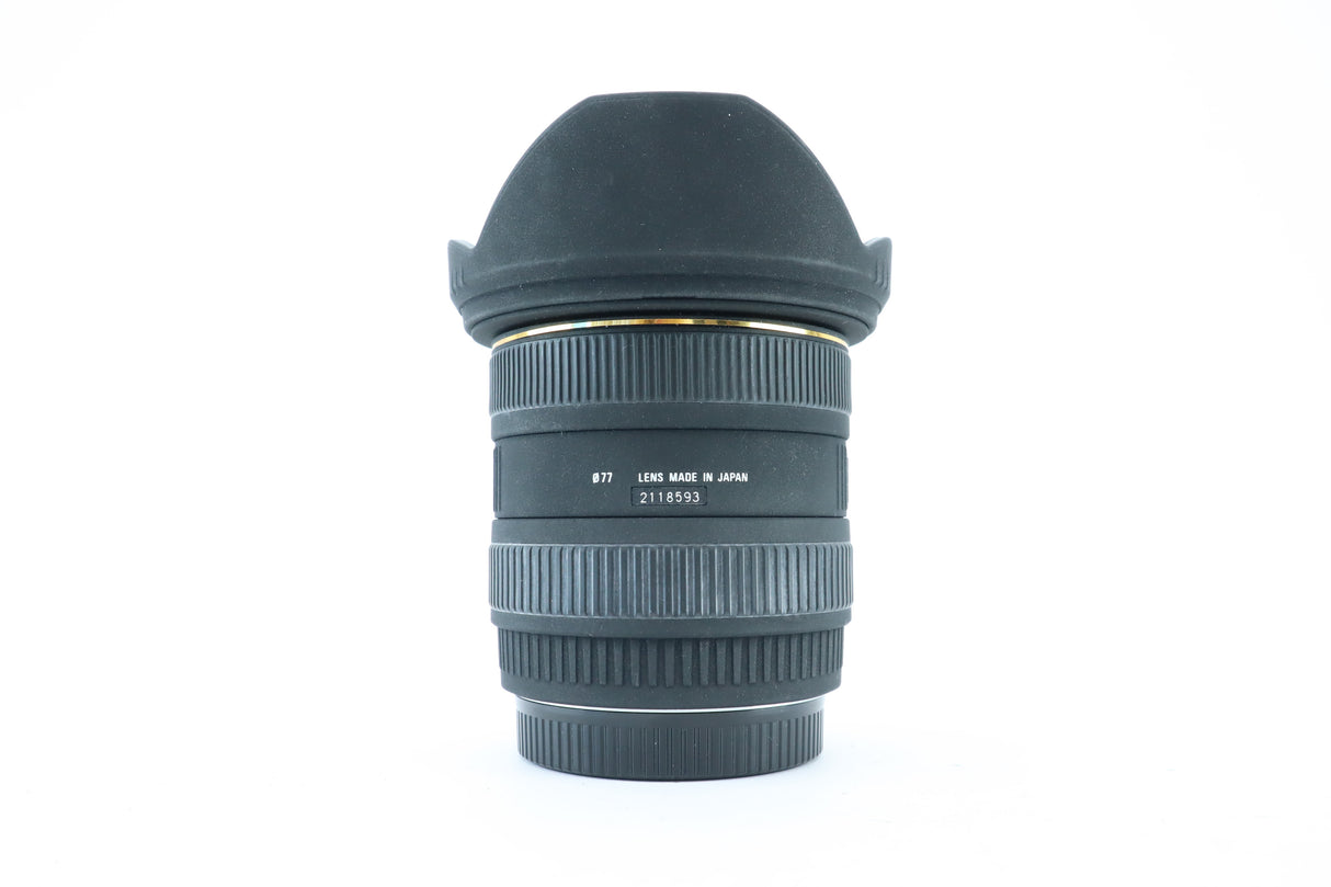Sigma EX 10–20mm f/4–5.6 DC HSM