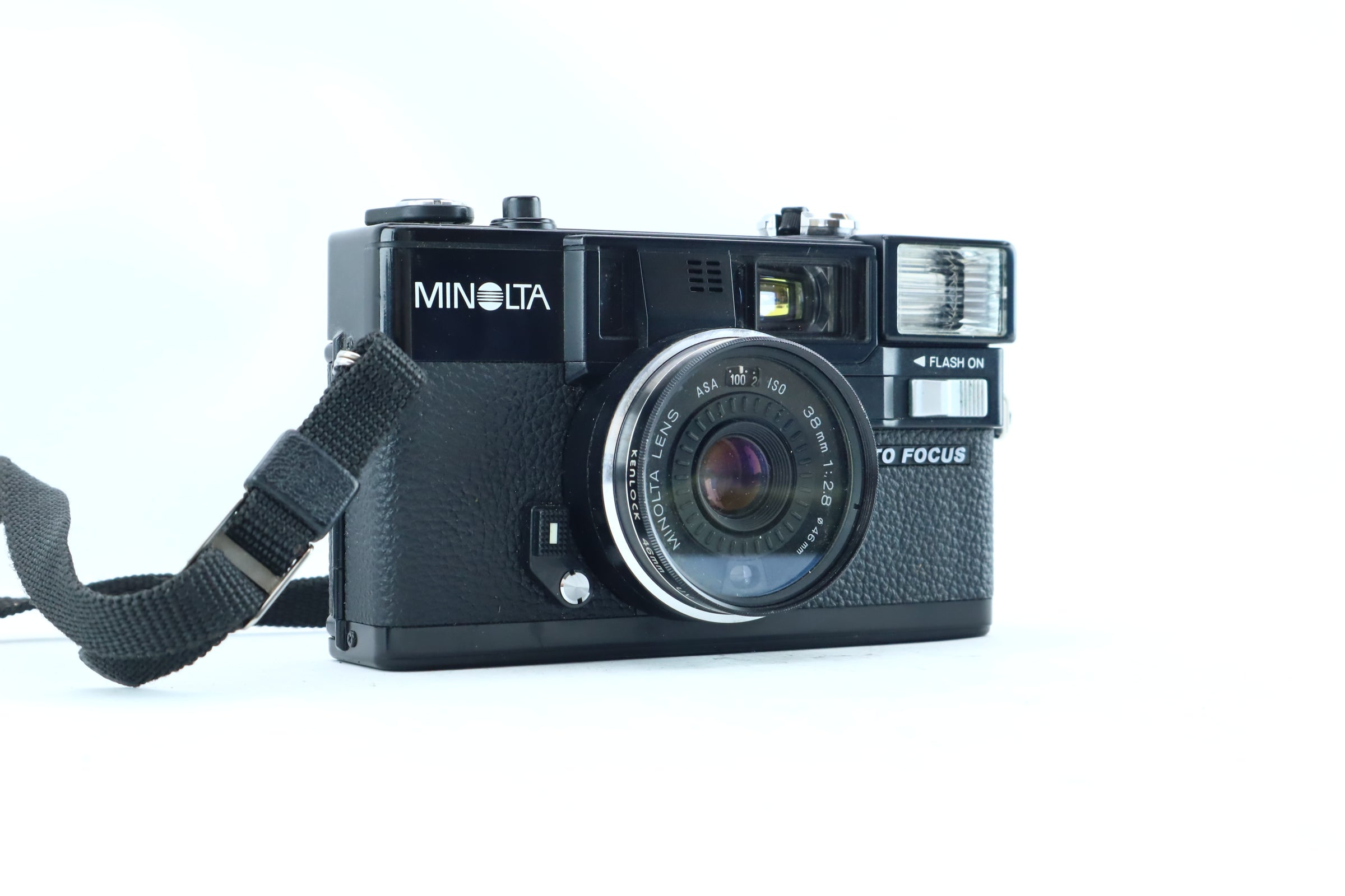Minolta Hi-Matic AF2 with 38mm f/2.8 – Hard to Find Camera Store