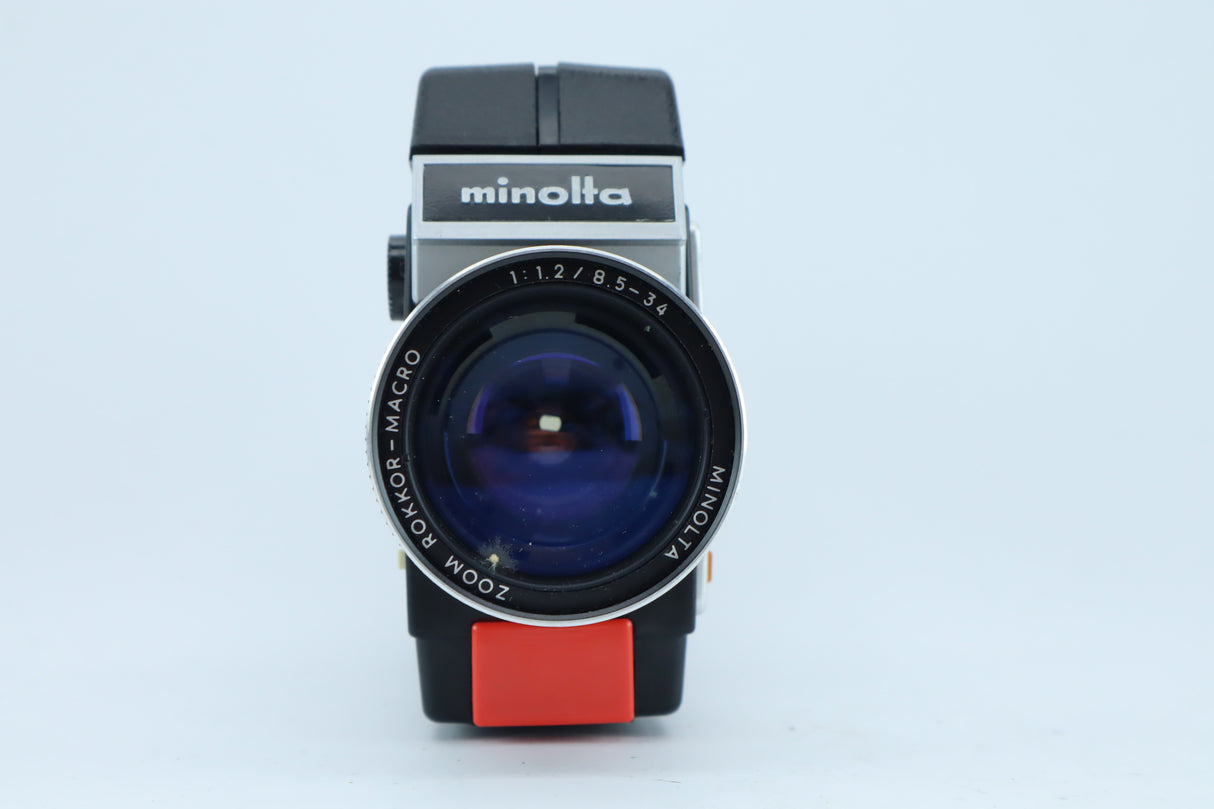 Minolta XL 400 + Zoom Rokkor-Macro 8.5–34mm f/2