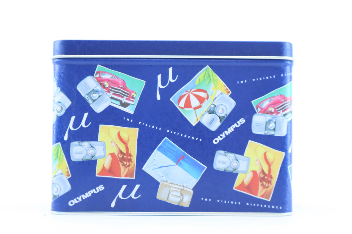 Olympus U metal collector tin