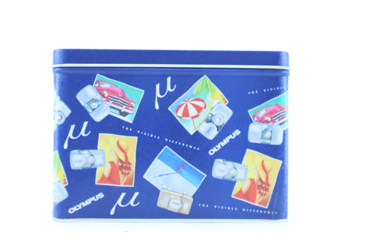 Olympus U metal collector tin