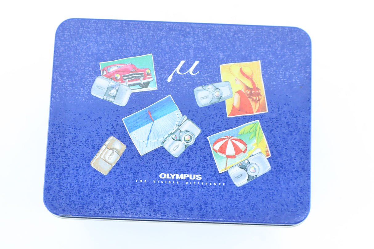 Olympus U metal collector tin