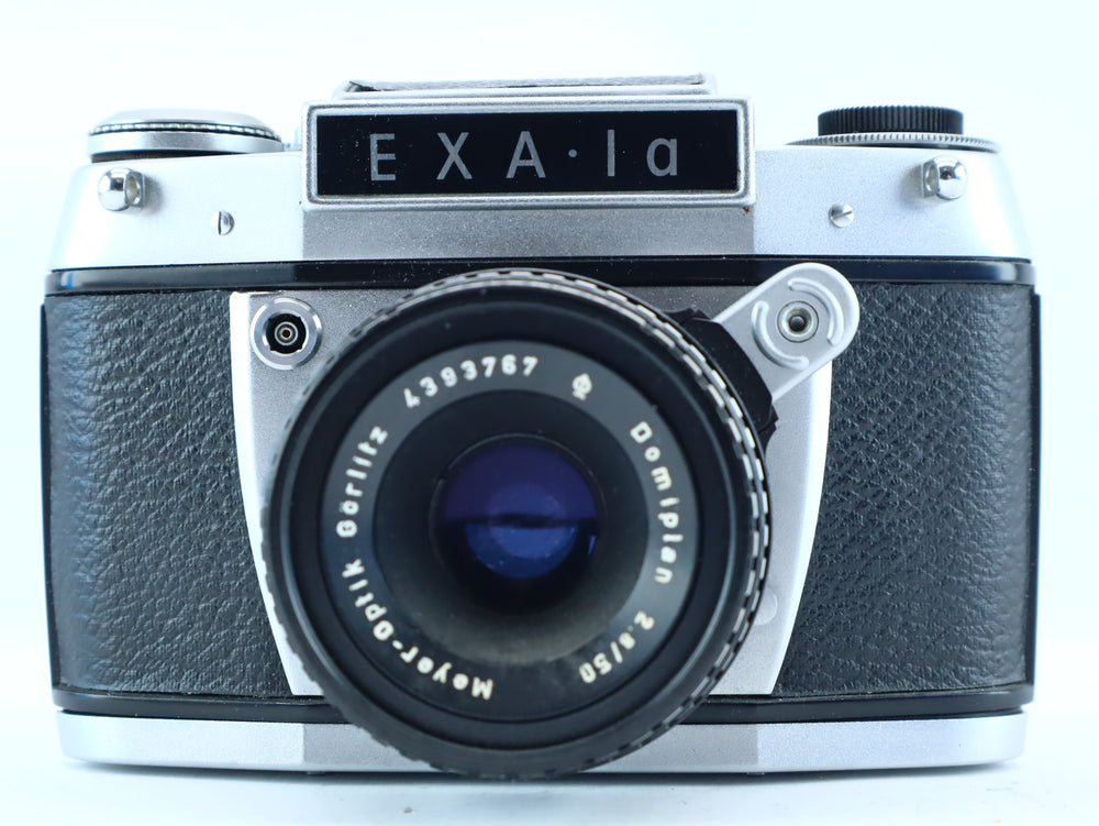 Exa Ia Camera Exa Ia + Meyer-Optik Görlitz Domiplan – Hard to Find Camera Store