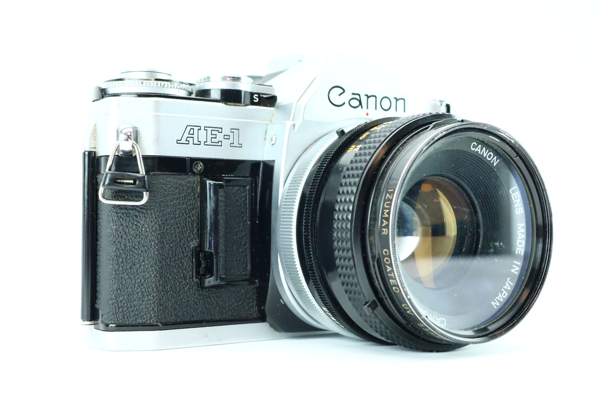 Canon AE-1 with FD 50mm 1.8 S.C.