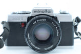 Minolta XG-1 + Minolta MD Rokkor 50mm f/1.7