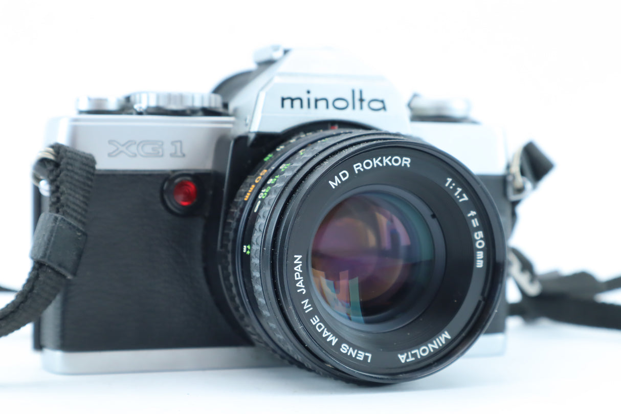 Minolta XG-1 + Minolta MD Rokkor 50mm f/1.7