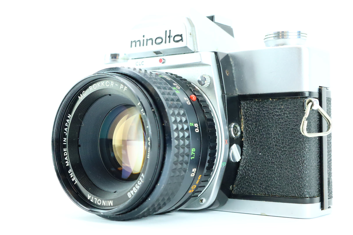 Minolta SRT303 with MC ROKKER-PF1,7 50mm