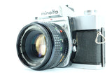 Minolta SRT303 with MC ROKKER-PF1,7 50mm