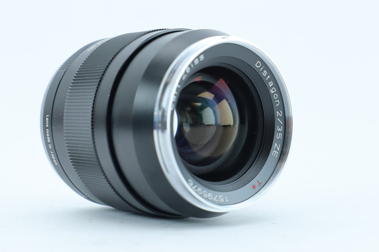 zeiss 2 35mm *Foto's opnieuw te overbelicht, Lens mount is fout het is een canon.