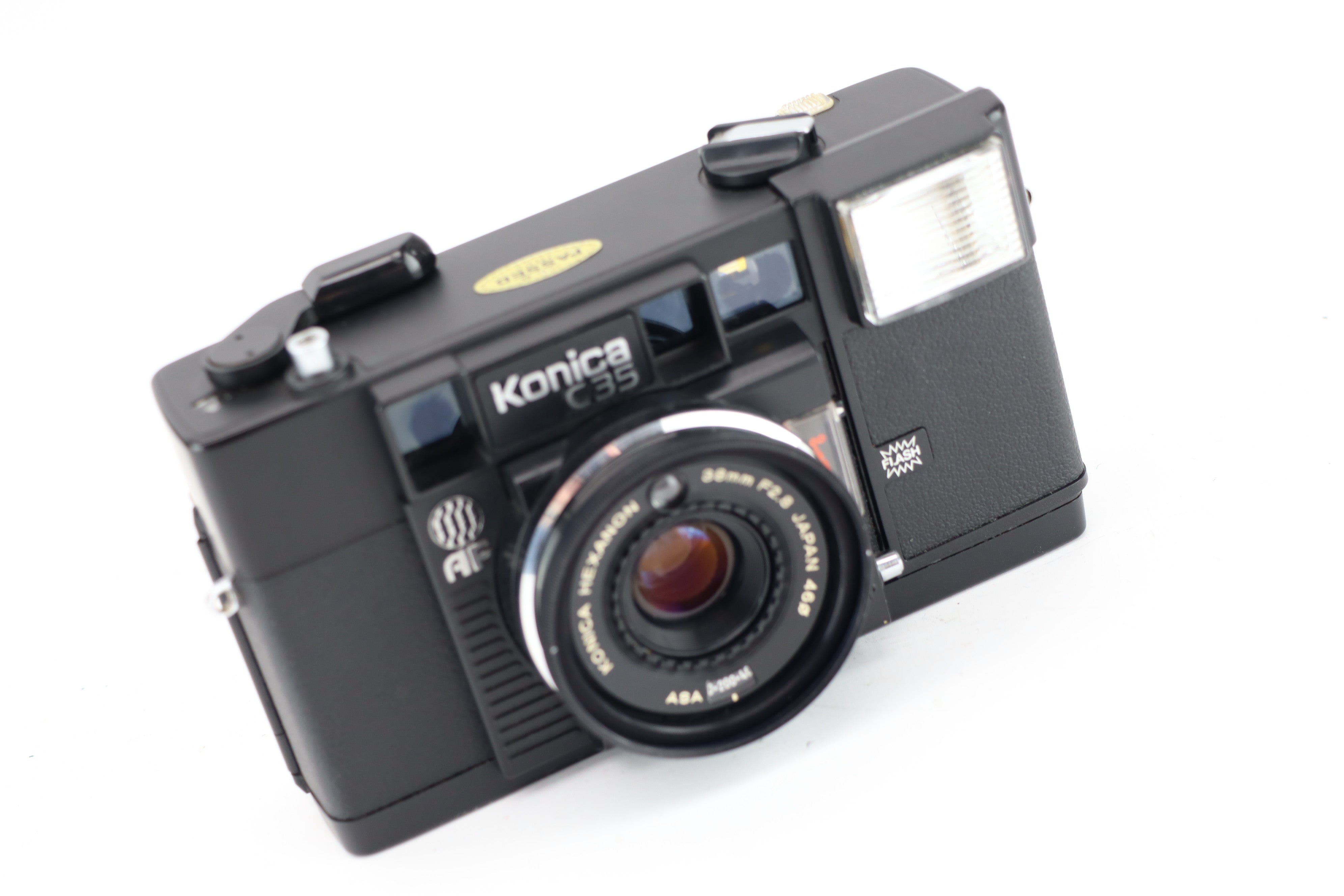 Konica C35 38mm f2.8 35mm Point Shoot Film Camera Vintage Made in 