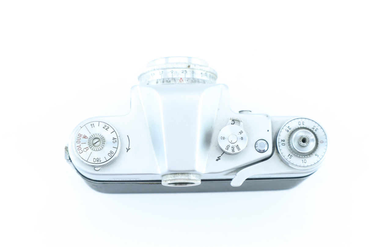 Zenit 3M + Industar-50 50mm f/3.5 Lens KIJK LENS MOUNT DANK