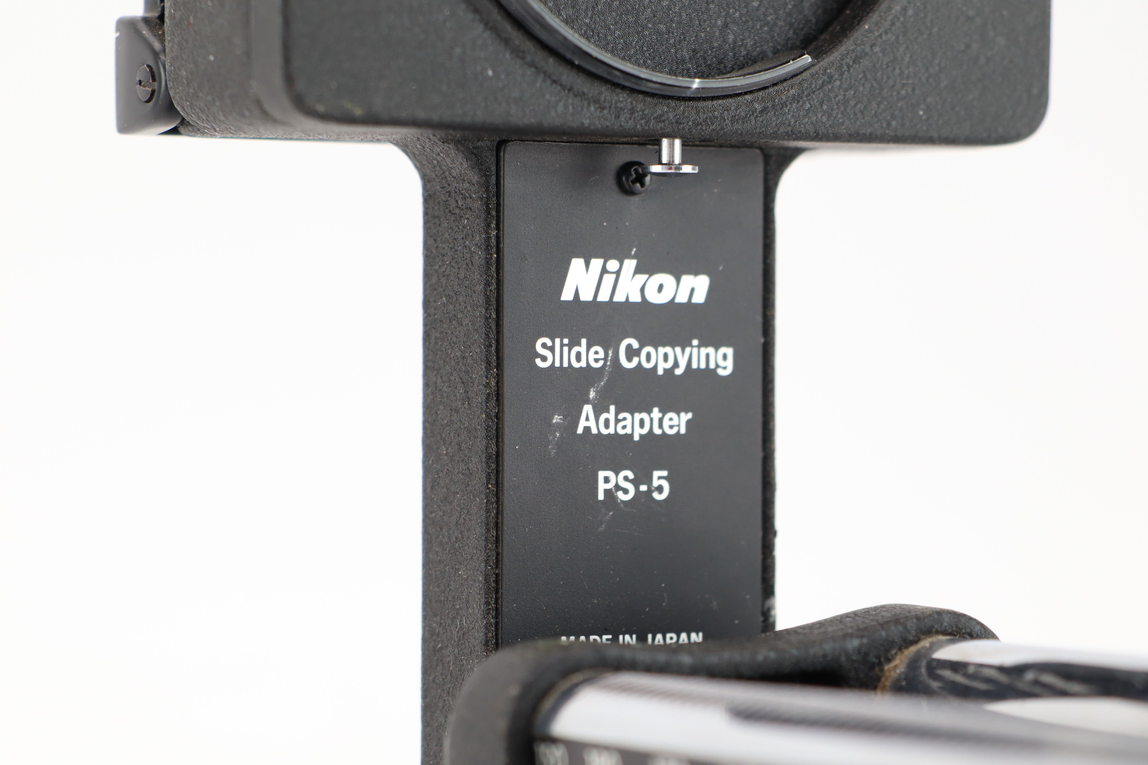 Nikon slide copying adapter PB-5 + PS-5 – Hard to Find Camera Store