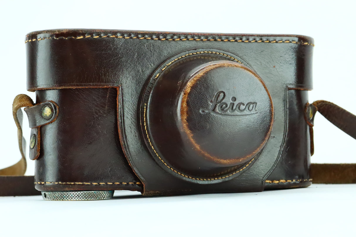 Leica IIIf Red Dial and Leitz Elmar 50mm f/3.5  *Like New*