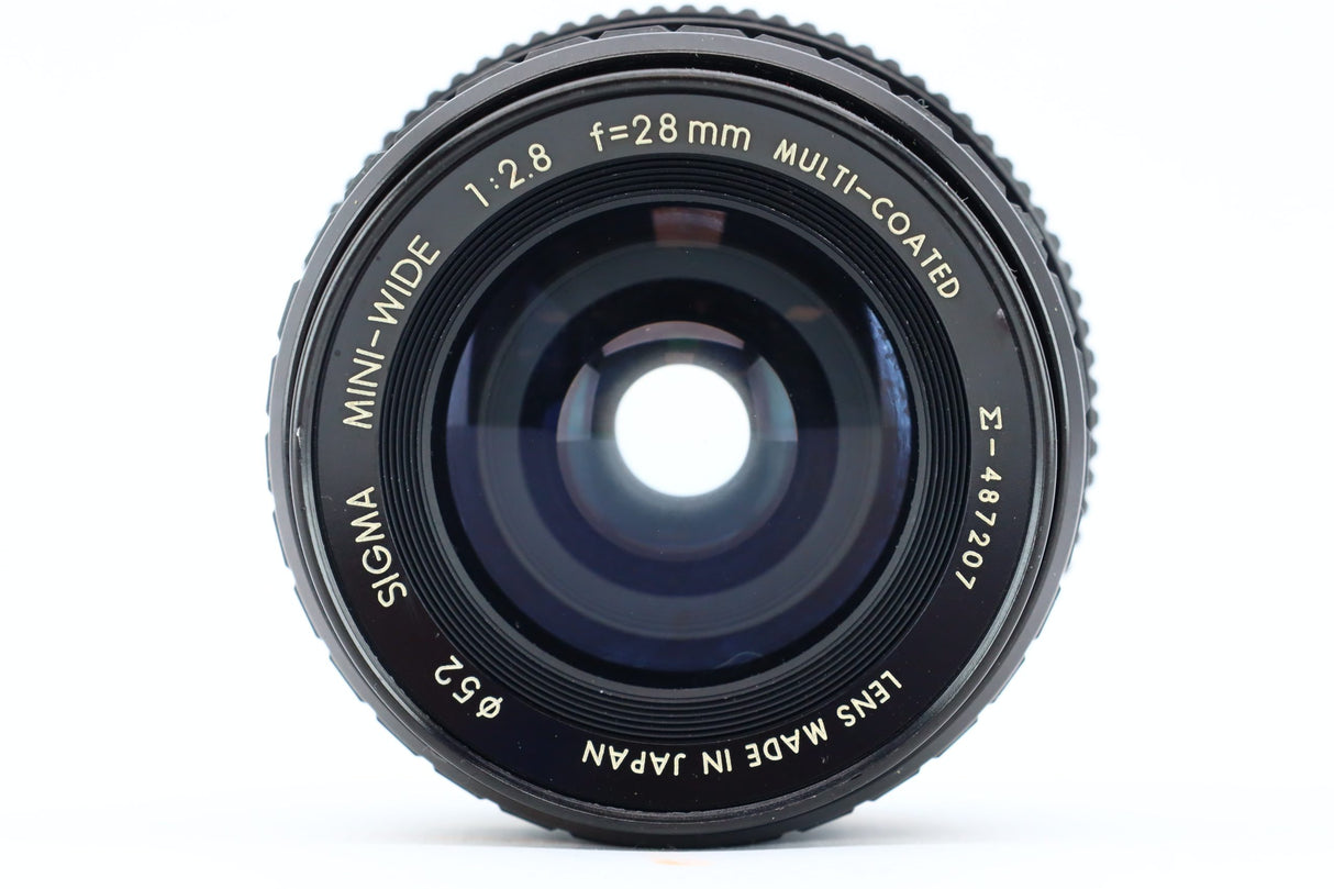 Sigma 2.8 28mm mini wide