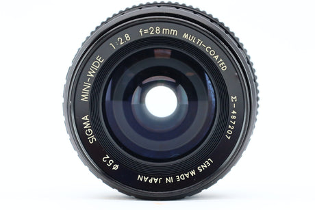 Sigma 2,8 28 mm Mini-Breitbild