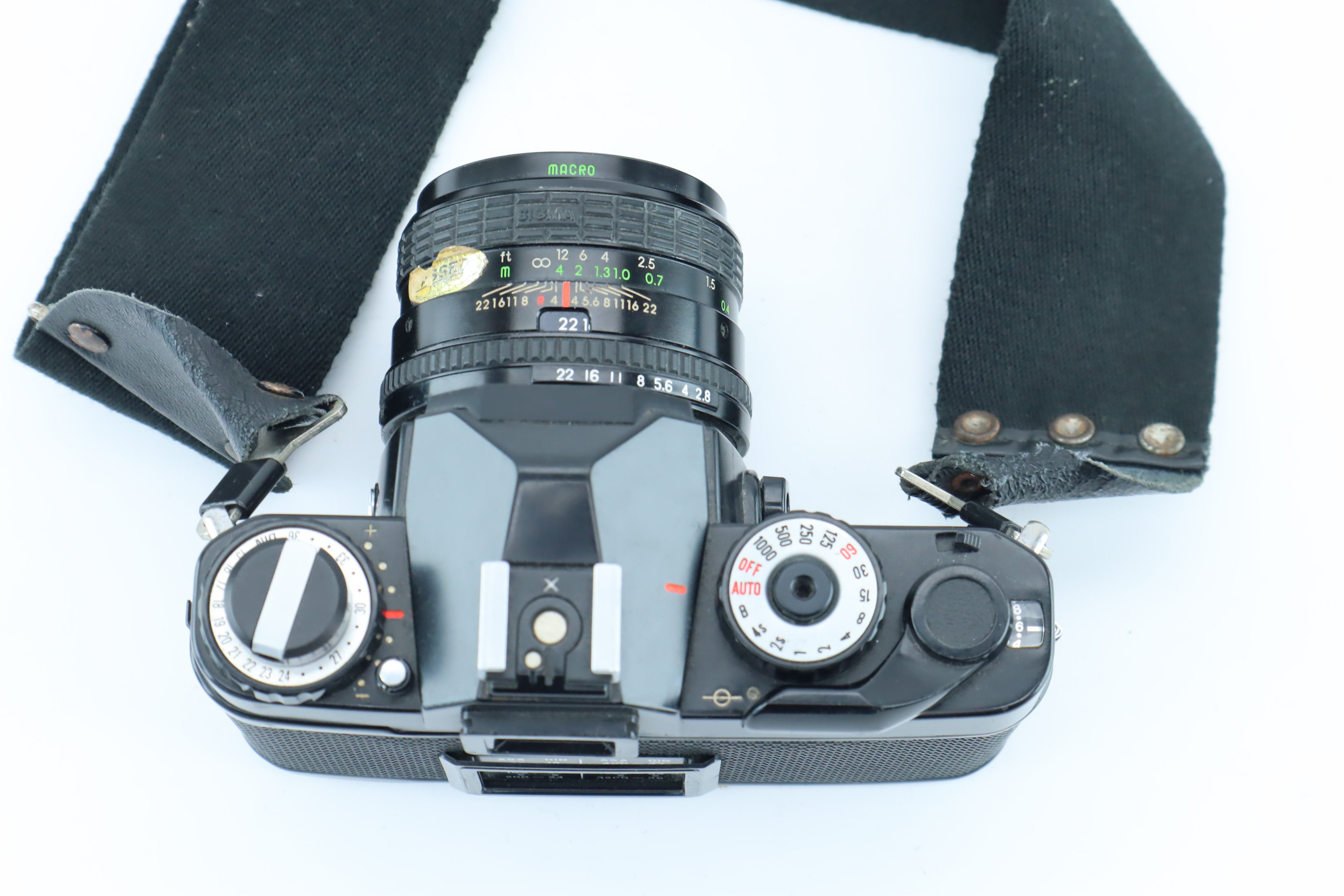 Revueflex AC2 – sigma mini0wide 1:2.8 28mm multi coated – Hard to