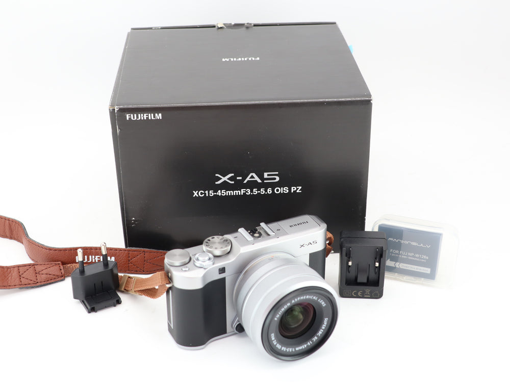 Fujifilm X-A5 XC 15-45mm 3,5-5,6 OIS PZ – Hard to Find Camera Store